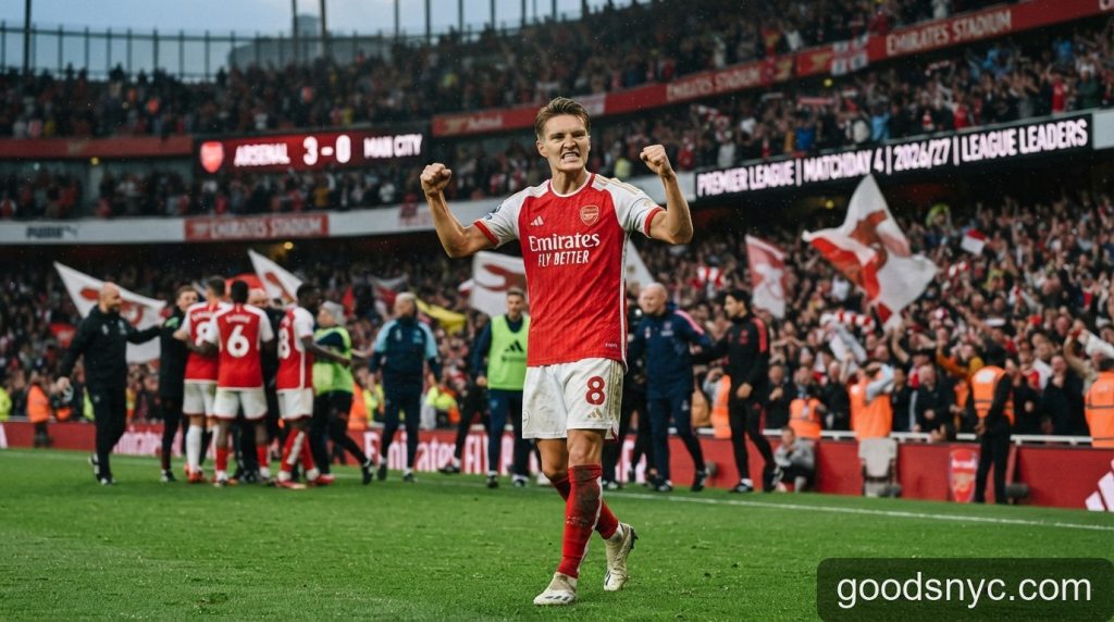 Ngoại hạng Anh 2026/27: Vì sao Arsenal đang chiếm ưu thế trên đỉnh bảng?