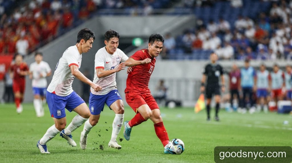 U23 Việt Nam đối đầu Hàn Quốc tại tứ kết ASIAD 2026: Thử thách bản lĩnh